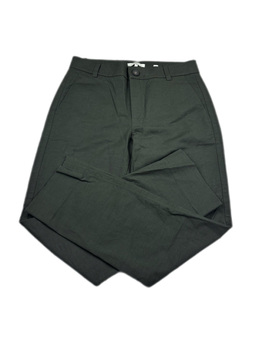 Vince Cigarette Trouser Olive Green Size 6